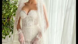 نعمة ساحرة: أناقة الزفاف الأثيرية