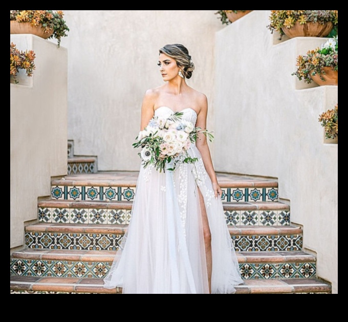 إزهار الزفاف: طقوس الجمال المشعة