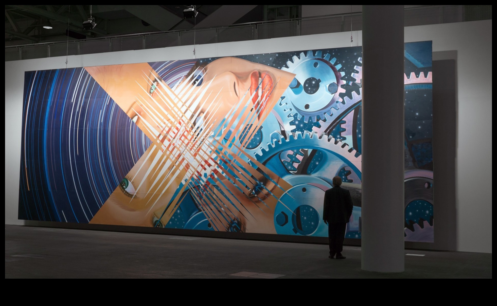 اللوحات الإبداعية: تقاطع الفن والتصميم الجرافيكي