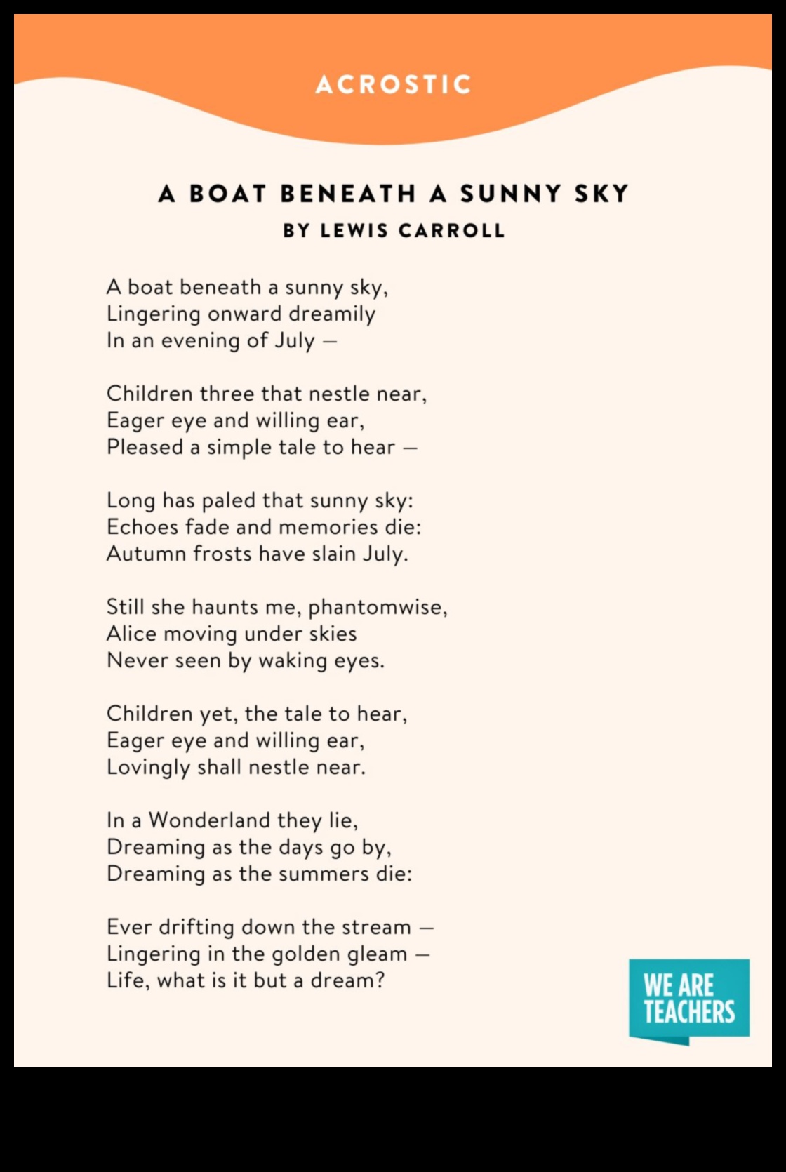 السوناتات المشمسة: أسماء الأطفال الأدبية والشعرية