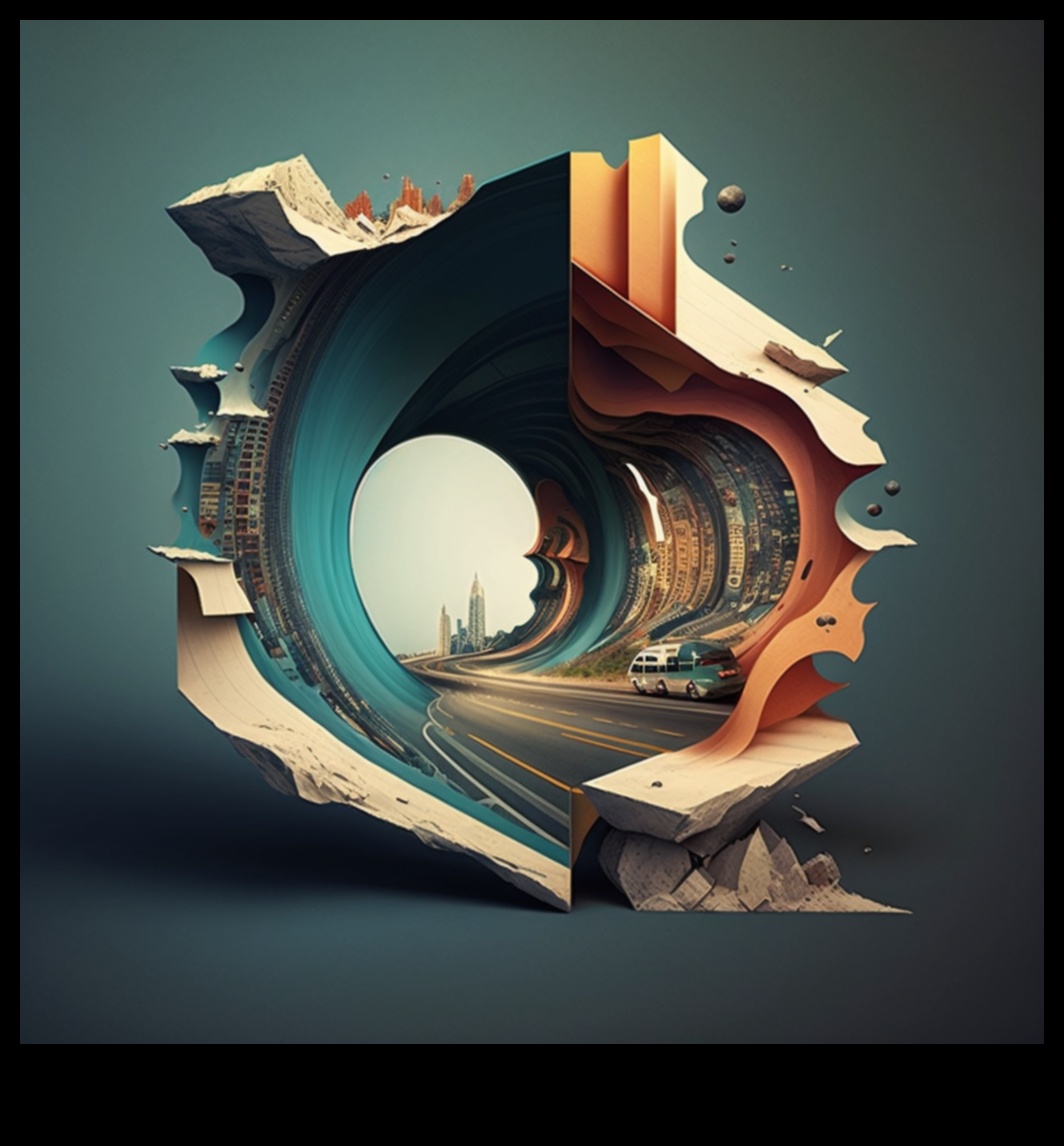 اللوحات الإبداعية: تقاطع الفن والتصميم الجرافيكي